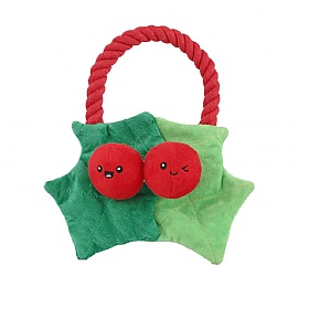 Happy Woofmas Christmas Berry Tug Rope Dog Toy