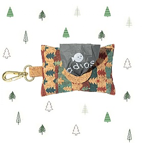 Adios Cork Christmas Tree Dog Poo Bag Holder