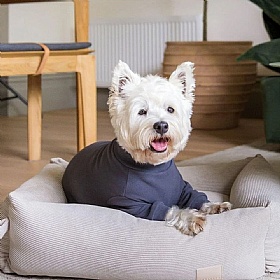 Fuzzyard Life Slate Grey Super Soft Dog Pyjamas