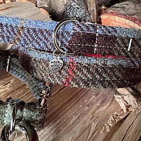 MacLeod Tartan Harris Tweed Dog Lead