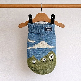 Blackface Sheep British Wool Dog Jumper