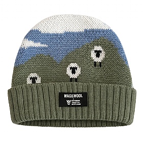 Blackface Sheep British Wool Beanie Hat