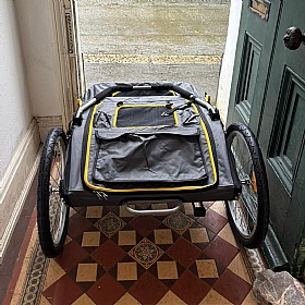 Hercules 2.0 XL Dog Pram with Free Raincover