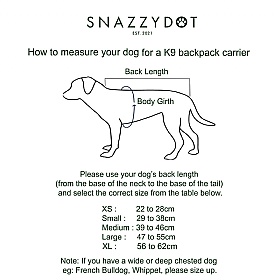 K9 Knavigate Dog Backpack Carrier