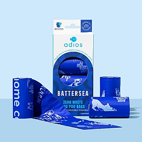 Adios Battersea Compostable Dog Poo Bags - 48 Bags