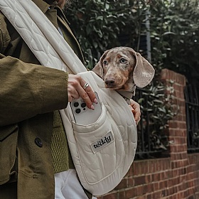 The Quilted Dog Sling Carrier