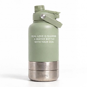 The Dog Bowl Bottle 3-in-1 Travel Bottle