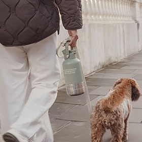 The Dog Bowl Bottle 3-in-1 Travel Bottle