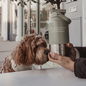 The Dog Bowl Bottle 3-in-1 Travel Bottle