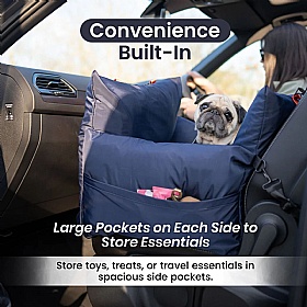 Travel Dog Pod 2.0 Dog Car Seat with Isofix