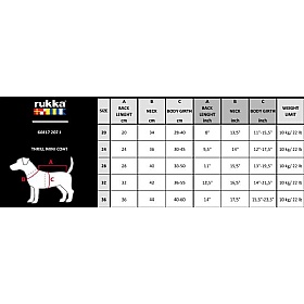 Rukka Thrill Mini Waterproof Dog Coats