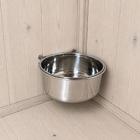 The Nook Classic Solid Wood Dog Crate in Pebble