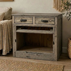 The Nook Atelier Up & Over Solid Wood Dog Crate Black