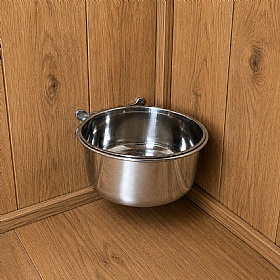 The Nook Classic Solid Wood Dog Crate Cognac