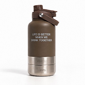 The Dog Bowl Bottle 3-in-1 Travel Bottle