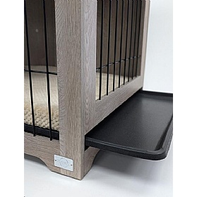 Quapas Ash Indoor Wooden Dog Crate