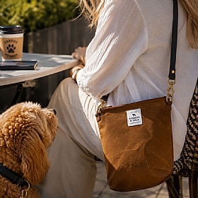 Storeys & Tails Peppercombe Wax Cotton Dog Walking Bag