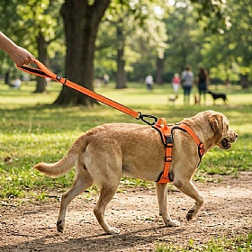 Quapas Padded Reflective Dog Leads