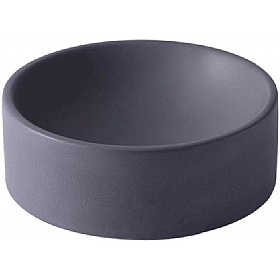 Quapas Light Grey Ceramic Dog Bowl
