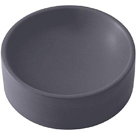 Quapas Light Grey Ceramic Dog Bowl
