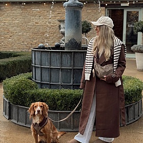 Cocopup London Cotswold Check Dog Lead