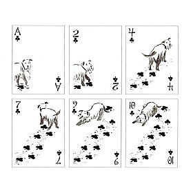 Pack of Dogs Playing Cards