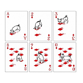 Pack of Dogs Playing Cards