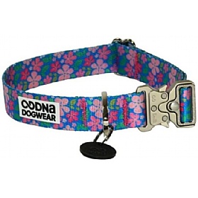 DNA Art Blooms Cottage Flowers Dog Collars