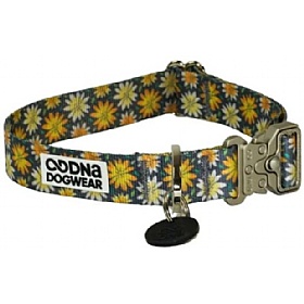 DNA Art Blooms Heritage Flowers Dog Collars