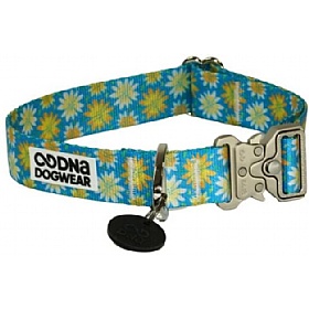 DNA Art Blooms Sunny Flowers Dog Collars