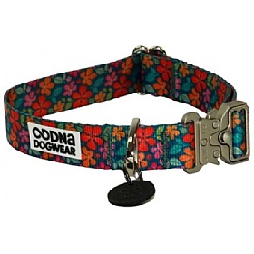 DNA Art Blooms Tropic Flowers Dog Collars