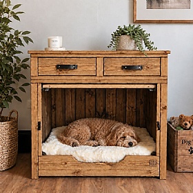 The Nook Atelier Up & Over Solid Wood Dog Crate