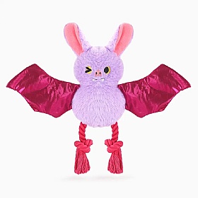 Howloween Night Bat Squeaky Plush Dog Toy
