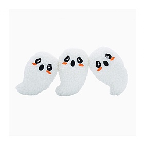 Howloween Night Ghost Pumpkin Squeaky Dog Toy
