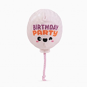 Yappy Birthday Balloon Squeaky Ball Dog Toy