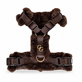 Comfort Furlowe Faux Fur Dog Harness