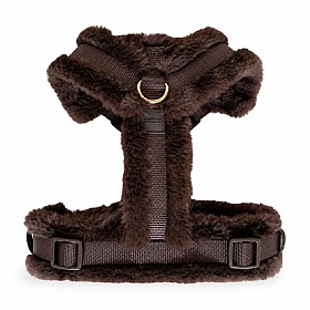 Comfort Furlowe Faux Fur Dog Harness