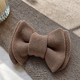 Toffee Jumbo Dog Bow Tie