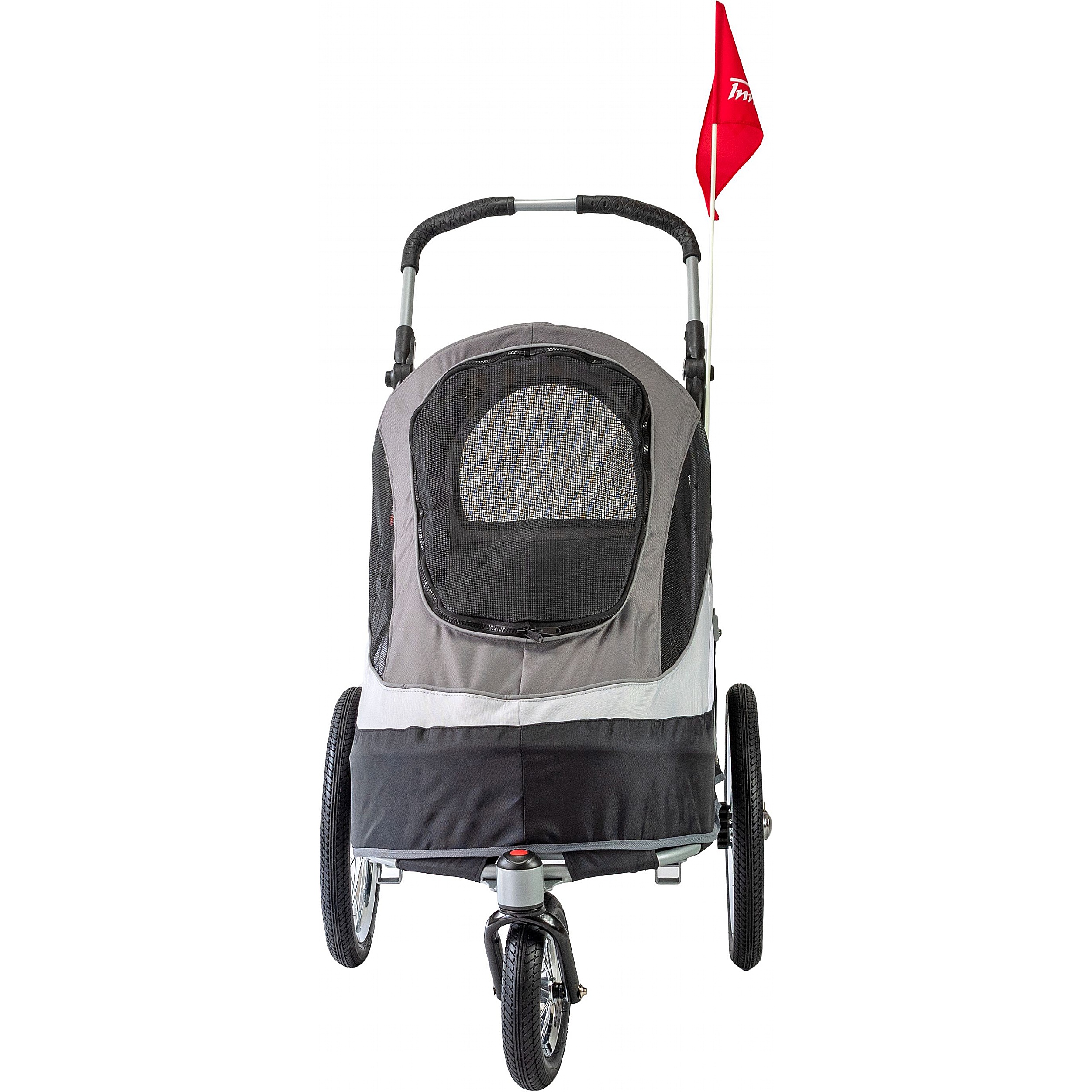 Sporty Deluxe Dog Trailer and Dog Pram with Free Raincover from our Dog Bike Trailers range