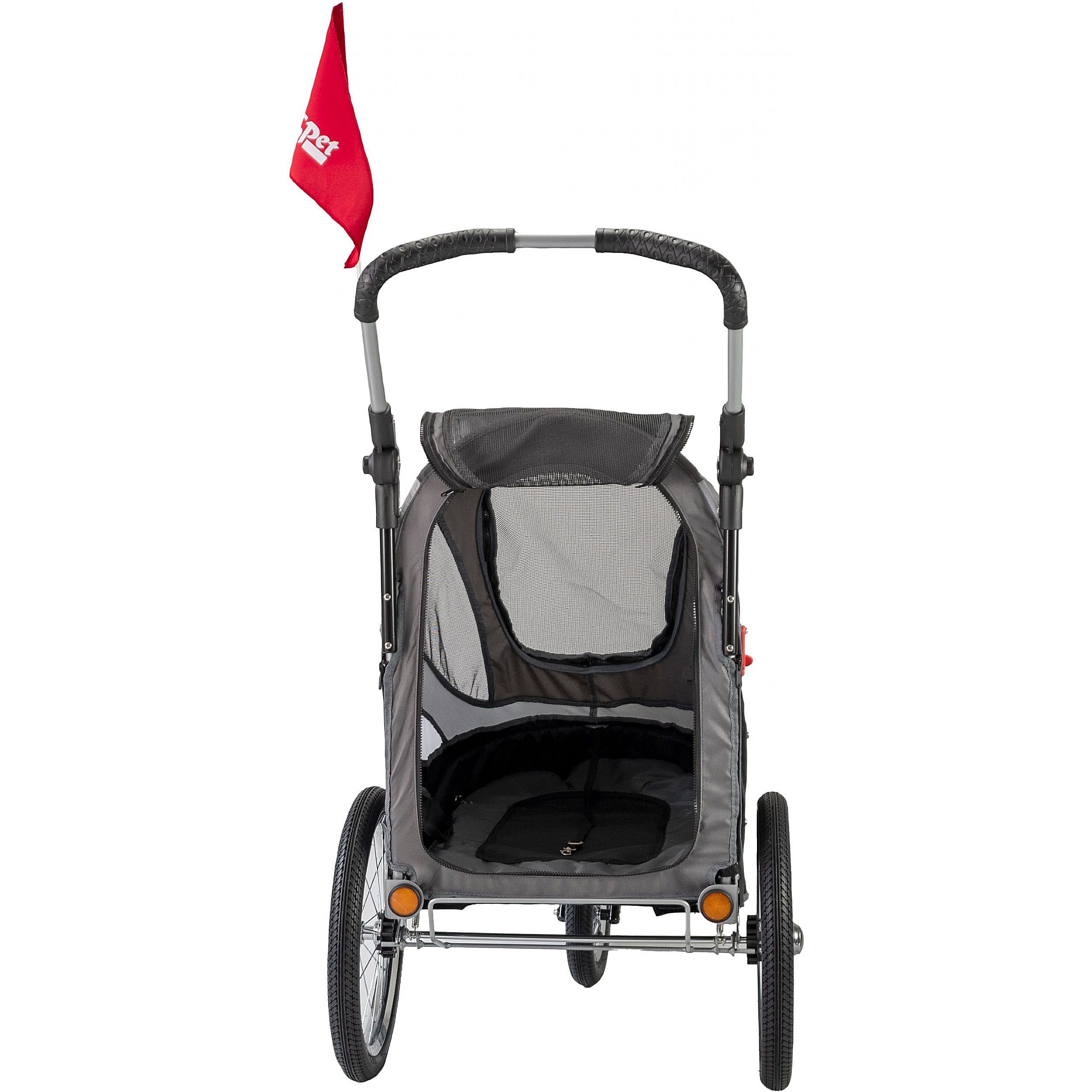 Sporty Deluxe Dog Trailer and Dog Pram with Free Raincover from our Dog Bike Trailers range