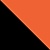 Black on Day Glow Orange